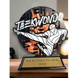 Acryltrophäe FABM29 | Kampfsport