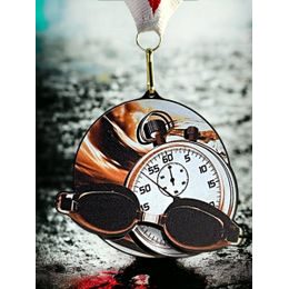 Acrylmedaille MDARBL M18 | Schwimmen