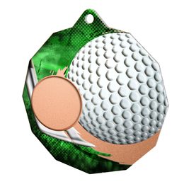 Metallmedaille ekoMDM03M39 | Golf