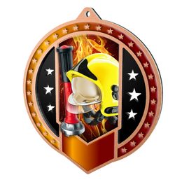 Metallmedaille MDMA03M12 | Feuerwehr