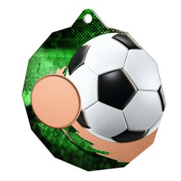 Kovová medaila ekoMDM03M01 | Futbal
