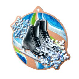 Metallmedaille MDM01M10 | Eiskunstlauf