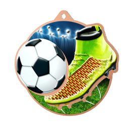 Metallmedaille MDM01M24 | Fußball