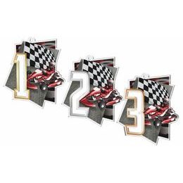 Acrylmedaille MDAF0017M18 | Motorsport