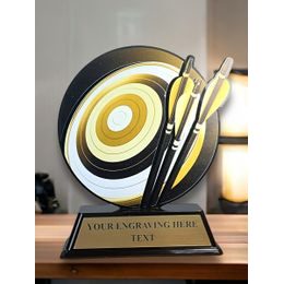 Acryltrophäe FABM31 | Bogenschießen