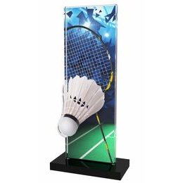 Akrylátová trofej APLAM08 | Badminton