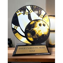 Acryltrophäe FABM05 | Bowling