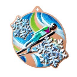 Metallmedaille MDM01M05 | Skispringen