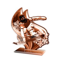 Acryltrophäe AWF M70 | Snowboard