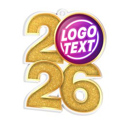 Zakázková medaile - MDA2026 - 3mm (průhledný akryl)