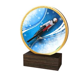 Holztafel TFRW801 | Skispringen