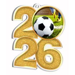 Acrylmedaille MDA2026M05 | Fußball