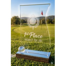 Akrylátová trofej WPLAG604 | Golf