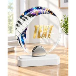 Skleněná trofej CR242075M14 | Hudba