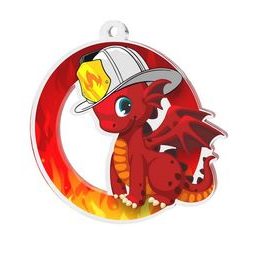 Acrylmedaille MDAH0020 | Feuerwehr