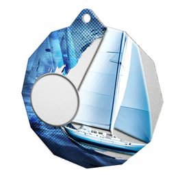 Metallmedaille ekoMDM03M20 | Wassersport