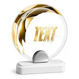 Skleněná trofej CR242075M11 | Volejbal