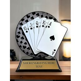 Acryltrophäe FABM20 | Kartenspiele