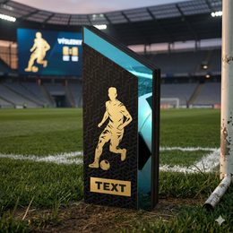 Dřevěná trofej WM001M01 | Fotbal