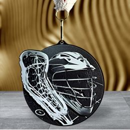 Acrylmedaille MDARBL M32 | Lacrosse