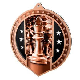Metallmedaille MDMAR03M07 | Schach