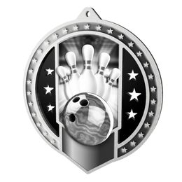 Metallmedaille MDMAR03M09 | Bowling