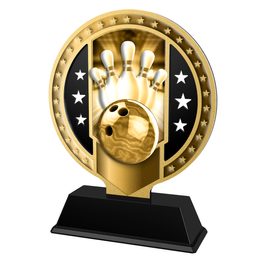 Metalltrophäe SAMR03M09 | Bowling