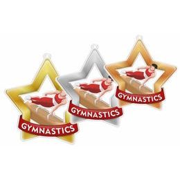 Akrylátová medaile MDASTARM30 | Gymnastika