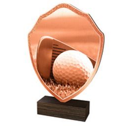 Dřevěná plaketa TFRW048 | Golf
