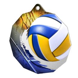 Kovová medaile MDM03M44 | Volejbal