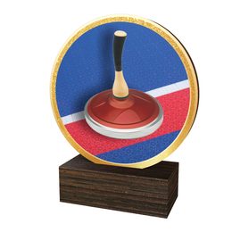Dřevěná plaketa TFRW860 | Eisstock