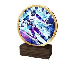 Holztafel TFRW753 | Skifahren