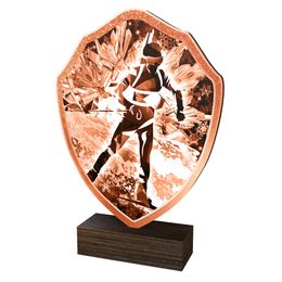 Dřevěná plaketa TFRW268 | Biatlon