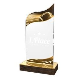 Akrylátová trofej WPLA522 | Americký fotbal