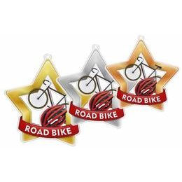 Acrylmedaille MDASTARM28 | Radfahren