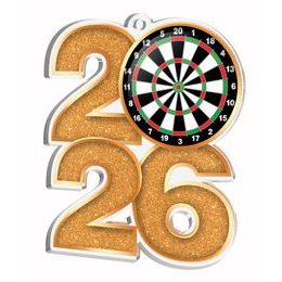 Acrylmedaille MDA2026M09 | Darts