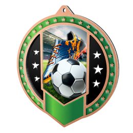 Metallmedaille MDMA03M02 | Fußball