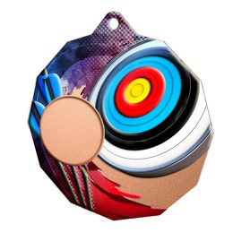 Kovová medaila ekoMDM03M26 | Lukostreľba