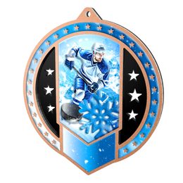 Metallmedaille MDMA03M40 | Eishockey
