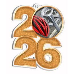 Acrylmedaille MDA2026M16 | Radfahren