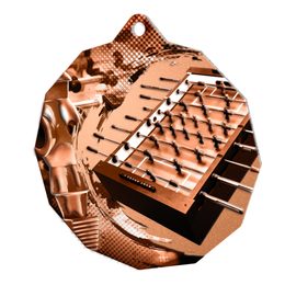 Metallmedaille MDMR03M28 | Tischfußball