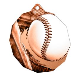 Metallmedaille MDMR03M40 | Baseball