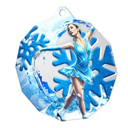 Metallmedaille MDM03M51 | Eiskunstlauf