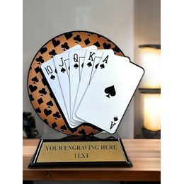 Acryltrophäe FABM20 | Kartenspiele