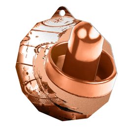 Kovová medaile MDMR03M45 | Stolný hokej