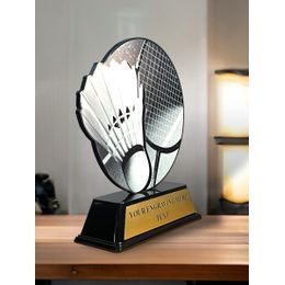 Acryltrophäe FABM07 | Badminton