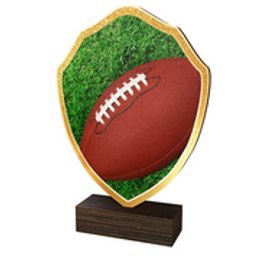 Dřevěná plaketa TFRW245 | Americký fotbal