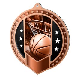 Metallmedaille MDMAR03M01 | Basketball