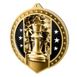 Metallmedaille MDMAR03M07 | Schach