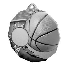 Metallmedaille ekoMDMR03M02 | Basketball